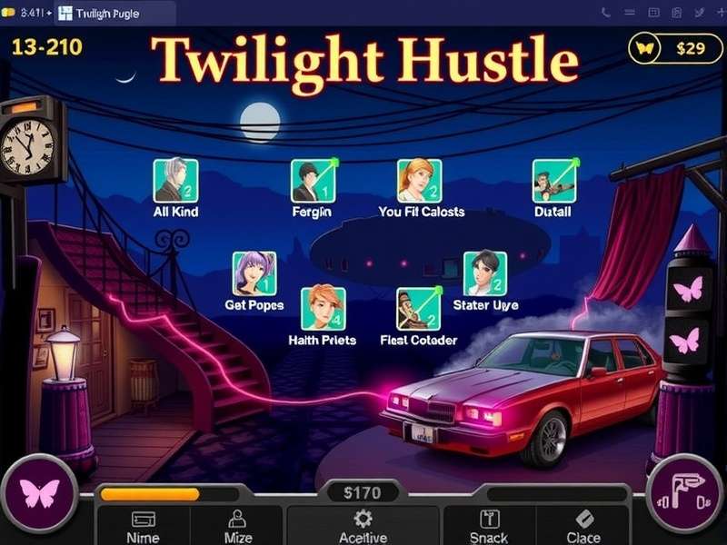 Twilight Hustle Gameplay Screenshot