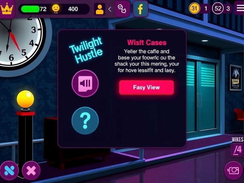 Twilight Hustle Game Interface